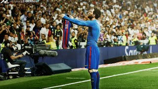 ESPN FC - On this day in 2017, Lionel Messi held up his shirt to the Real  Madrid crowd after scoring a stoppage-time winner in El Clasico. Iconic 👕