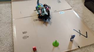 Autonomous capability of Baron robot to track and orient itself with an object
