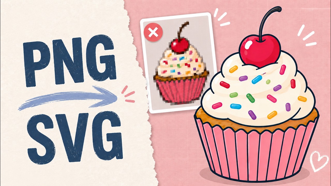 PNG to SVG for Cricut: Make Cut-Ready Designs for FREE