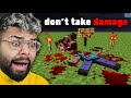 If i take damage minecraft gets more scary