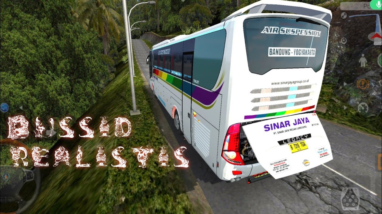 Bus Sinar Jaya Bussid Realistis