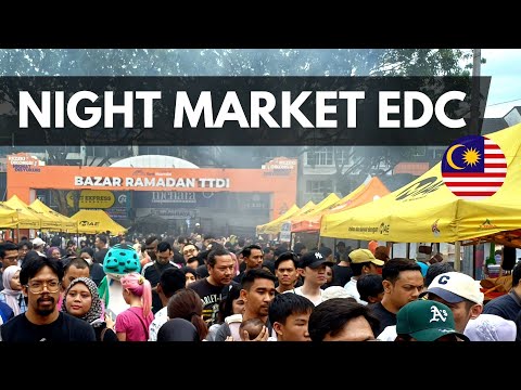 What I EDC at a Ramadan Market in Taman Tun, Kuala Lumpur, Malaysia