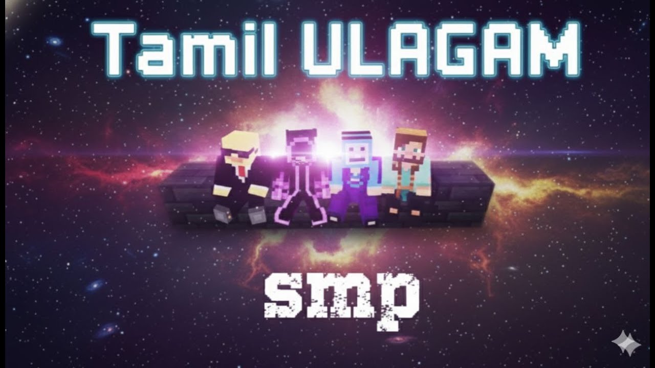 tamil ulagam smp minecraft live tamil gameplay | Roed to 100 subscribers