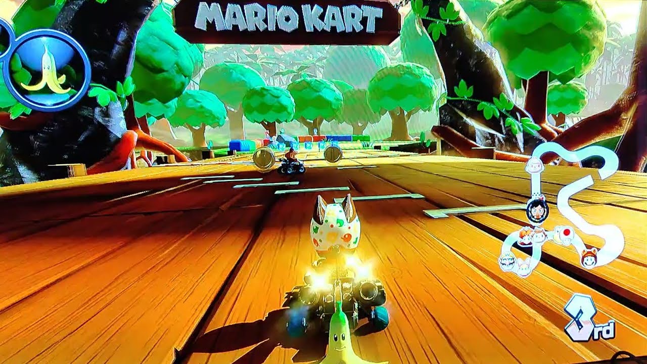 "RIVERSIDE PARK!" (FRUIT CUP) MARIO KART 8 DELUXE! (1rst PERSON P.O.V