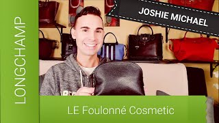 LONGCHAMP Le Foulonné Cosmetic Case || JM LONGCHAMP Le Foulonné Cosmetic Case || JM