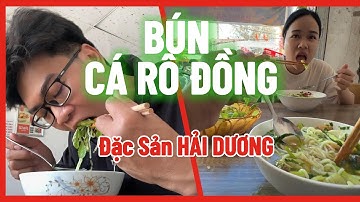 Bún cá Rô Đồng, Hải Dương | Specialties Delicious Vietnamese Food