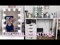 DIY MAKEUP VANITY DESK | IKEA VANITY DUPE | SUPER AFFORDABLE & EASY