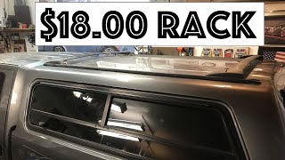 This is a video of the roof rack I added to my Leer truck topper / cap.