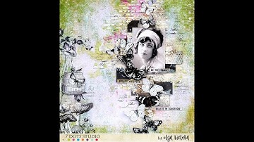 Mixed Media Layout Tutorial for 7 Dots Studio