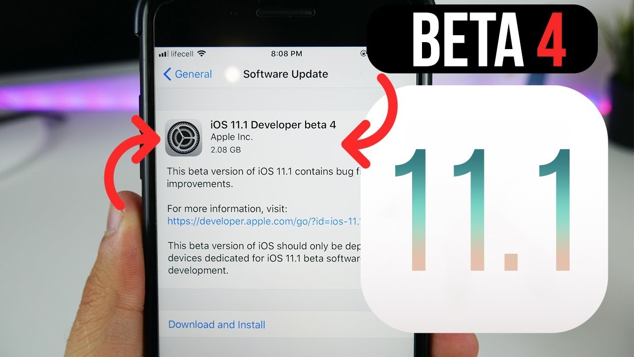 iphone 5s sim karte IOS 11.1 BETA 4 RELEASED! IS IT THE LAST ONE?