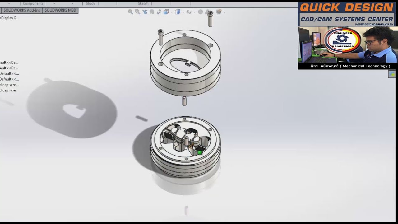 รับงาน Scan3D Print3D  3DCAD CAM และ CNC (SolidWork Design 