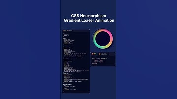 CSS Neumorphism Gradient Loader Animation #cssanimation #loaders #loading #coding #css3animation