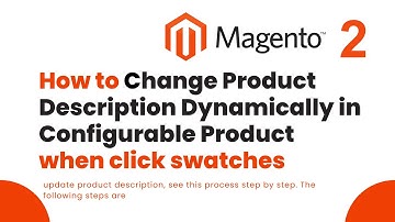 How to change product description dynamically in configurable product when click swatches Magento2