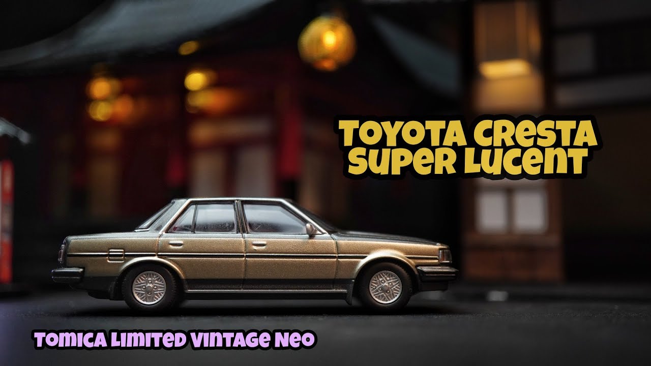 Diecast Review Scale 1/64 - Toyota Cresta Super Lucent by Tomica