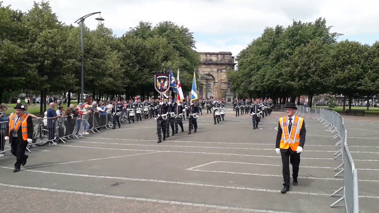 The Govan Proddy boys flute band Glasgow big walk 6thJuly 2019 YouTube