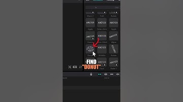 How to Make Donut Text Effect in Capcut #capcut #capcuttutorial #capcutedit #shorts