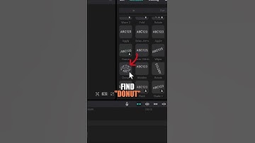 How to Make Donut Text Effect in Capcut #capcut #capcuttutorial #capcutedit #shorts