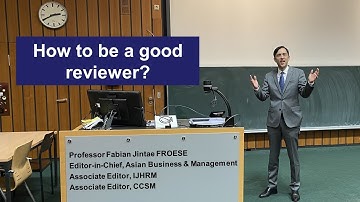 How to review a manuscript