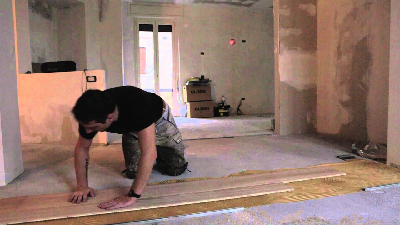 Come si mette il parquet. affordable il prezzo del parquet guida ... Come si posa il parquet prefinito