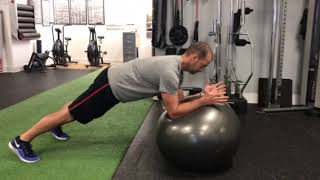 SB front plank