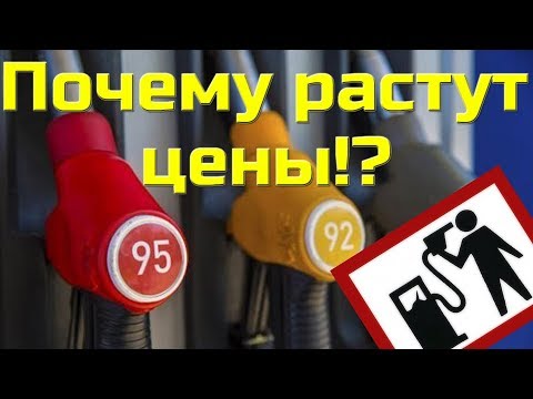 Причины бешеного роста цен на топливо. Рост цен на бензин в России.