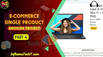 Angular ep 4: Create Single Product Details Page angular app| Create Ecommerce Angular project