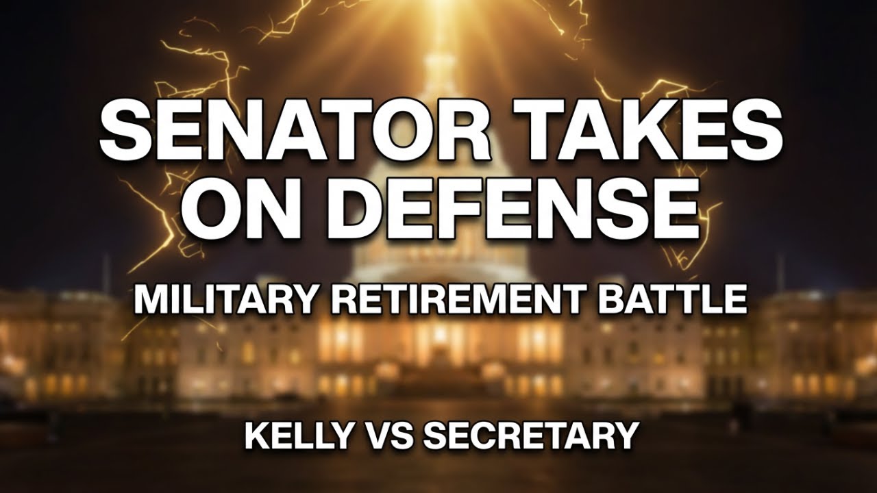 Sen. Mark Kelly Sues Defense Secretary Over Military Retirement Cut