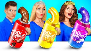 Kaya Vs Miskin Vs Sangat Kaya Tantangan Makanan  Mahal Vs Murah Tantangan Memasak Oleh Mega Game