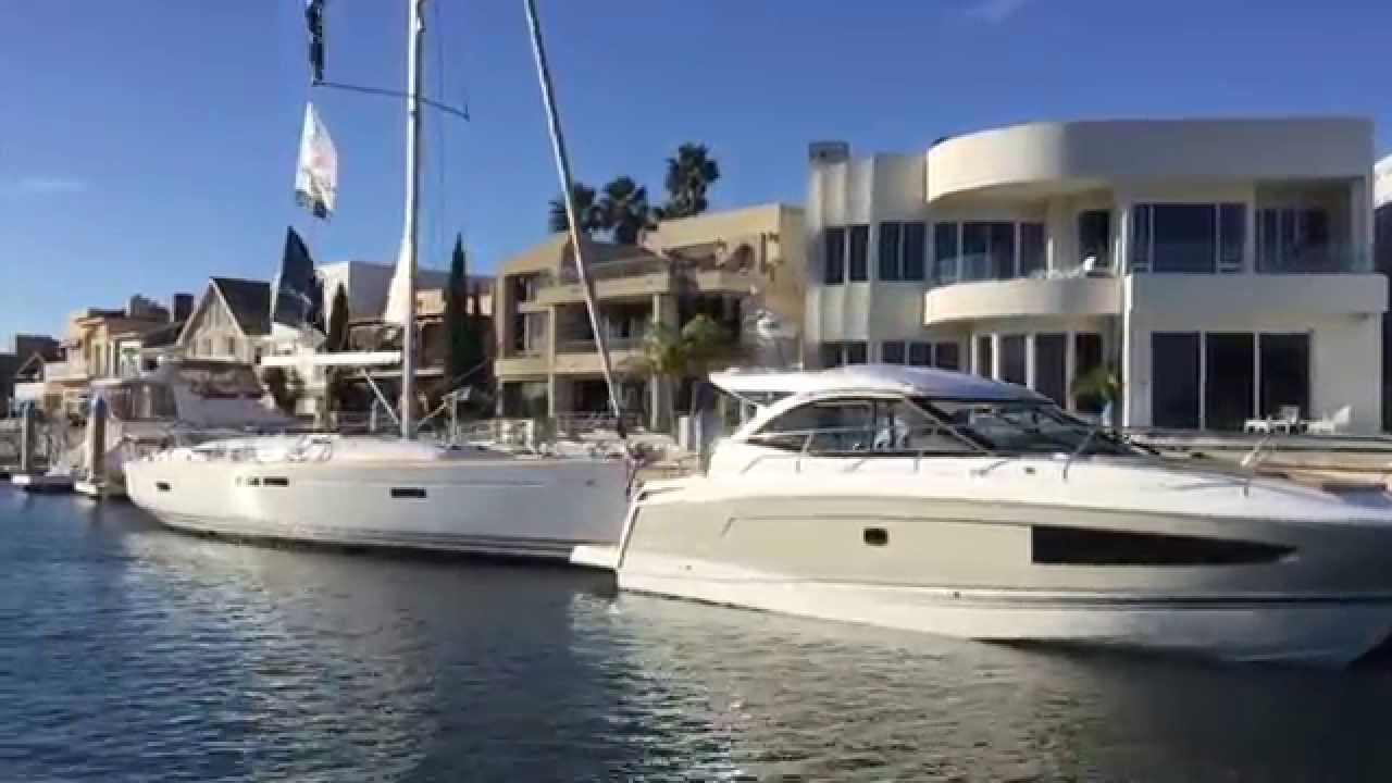 Cruising down San Diego Bay on a Jeanneau Yacht By: Ian Van Tuyl Yacht Broker