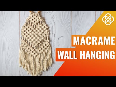 Video: Macrame Art: DIY-laukku