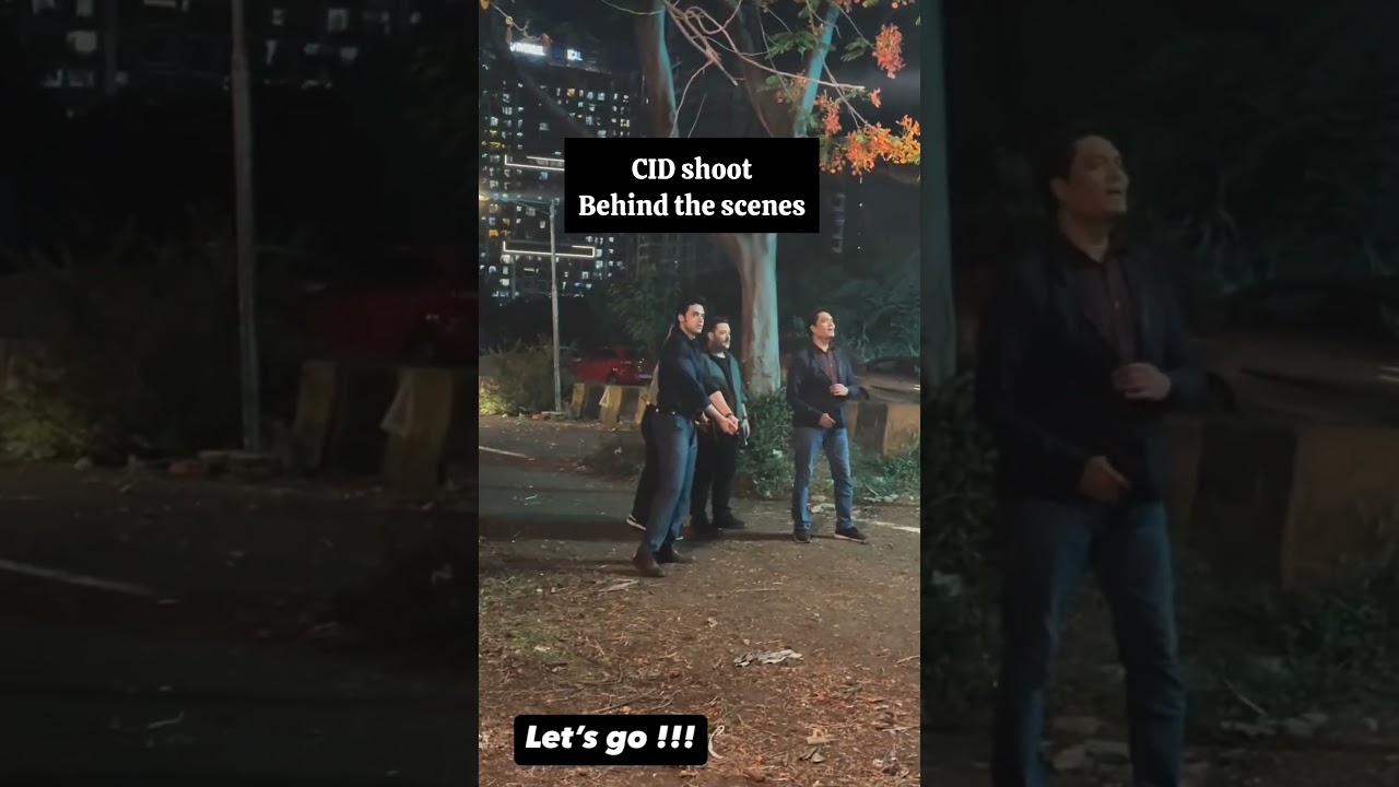 Parth Samthaan shoots CID | Night shift | behind the scenes | Insp. Abhijeet 