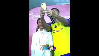 Georgina getting jealous 😡 #ronaldo #georginarodriguez #alnassr