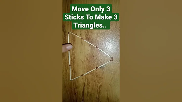 Matchstick Puzzle Tricks | #puzzle #matchstick #shorts