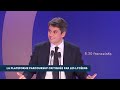 "Je plaide pour une coalition des sociaux-démocrates à la droite républicaine" (Gabriel Attal)