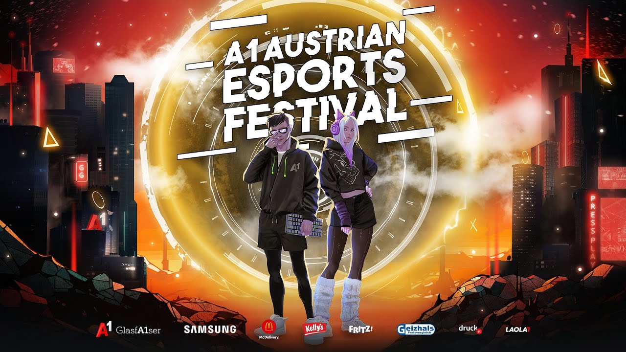 A1 Austrian eSports Festival 2025 - Trailer