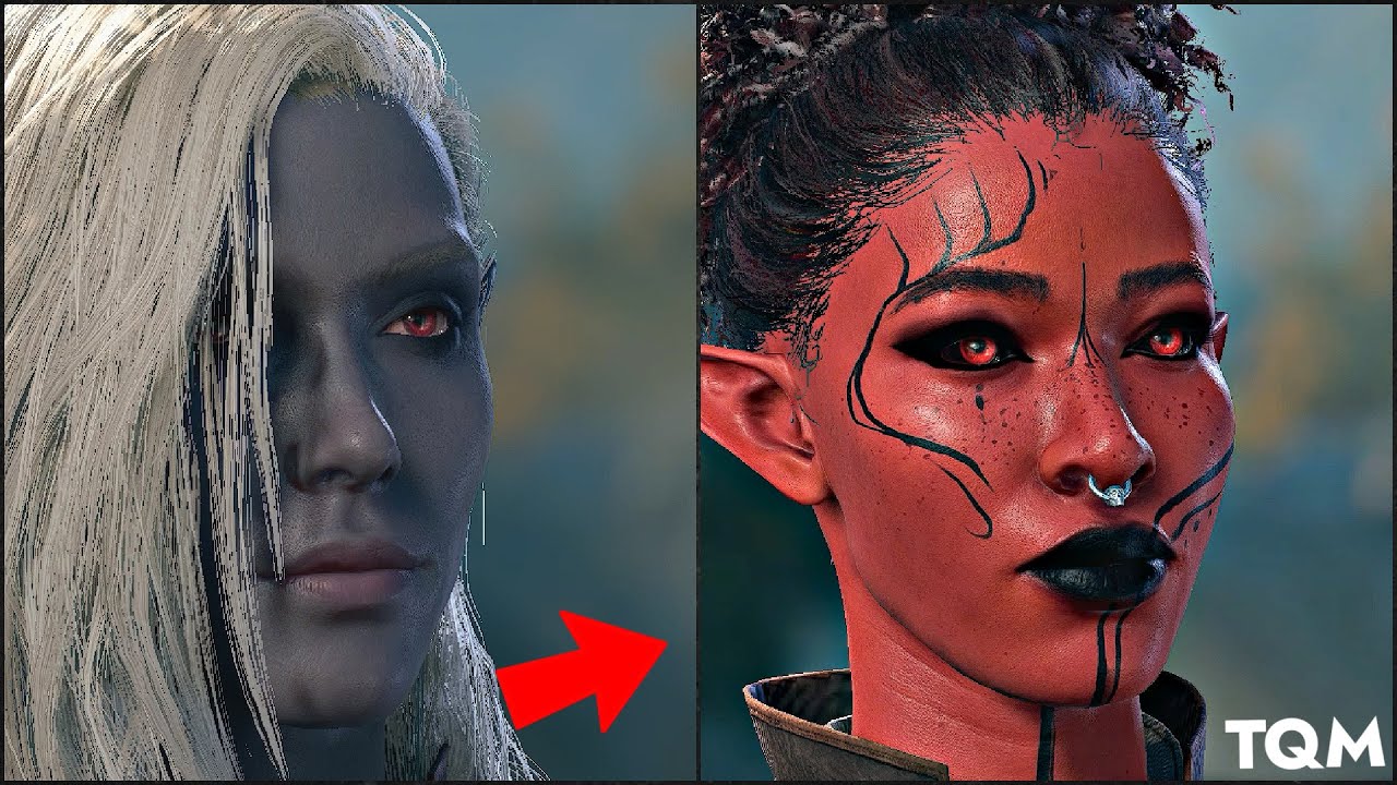 Become a PRO at Baldur's Gate 3 Original DROW F Character Creation - Soundless BG3 Creator Tutorial