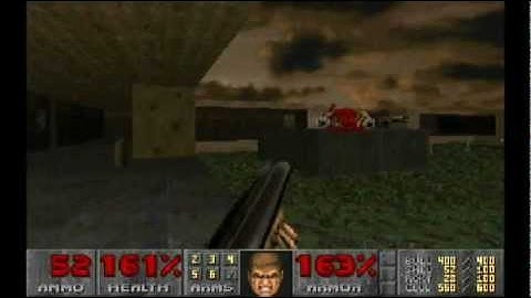 Doom 2 - (PC) - Map 07 (Dead Simple) 100% Secrets