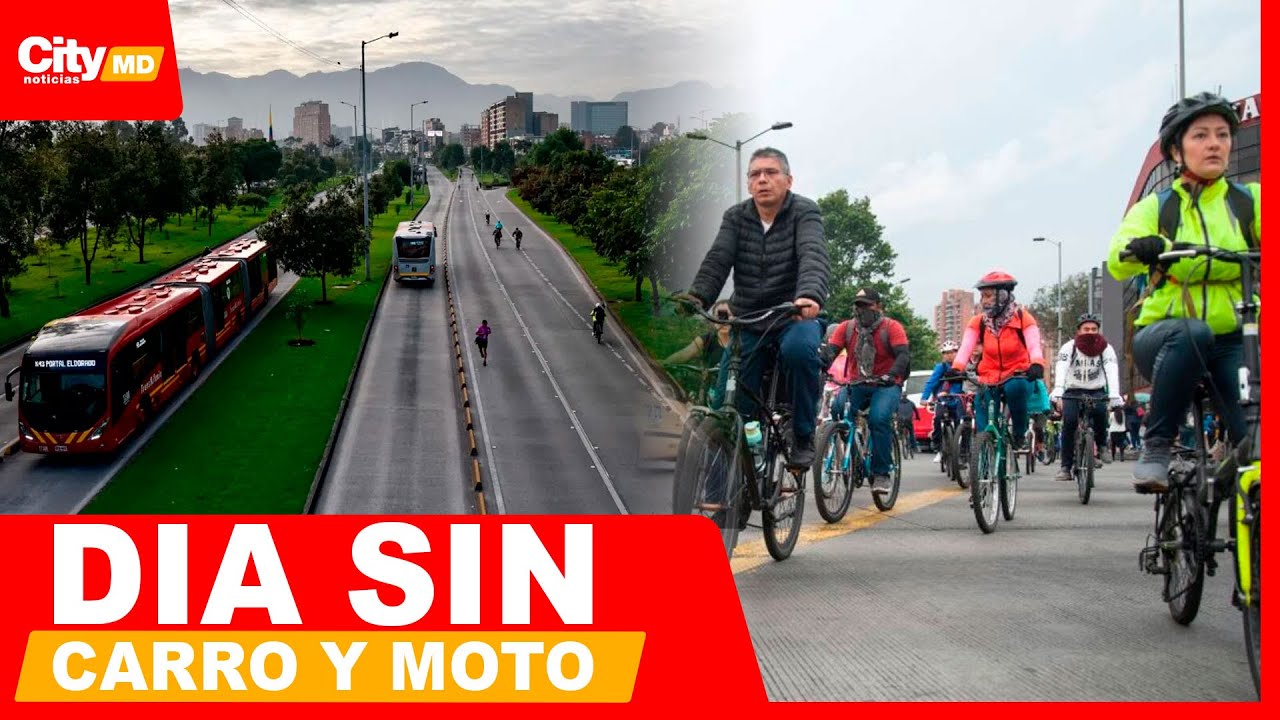 Así va el día sin carro en Bogotá cifras de bici TransMilenio y clima | City Noticias Medio Día