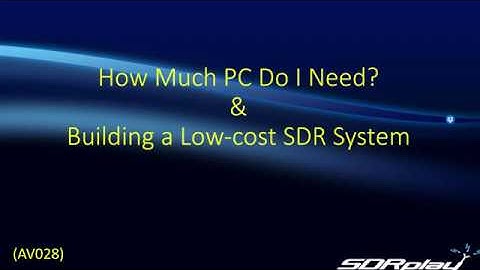 What PC specs do I need to run SDRuno and my RSP?