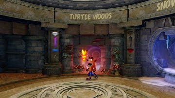 Level 1 - Turtle Woods (All 3 Collectables)