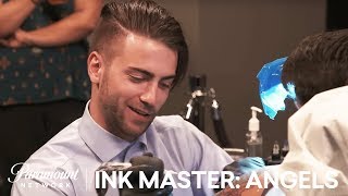 Daniel Silva Takes On Ryan Ashley: Tattoo Face Off | Ink Master: Angels (Season 1)