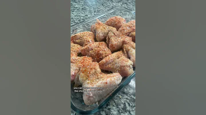 How to make the perfect oven baked chicken wings