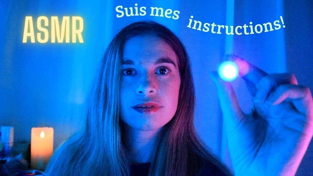 ASMR   Suis mes instructions   programme pour dormir