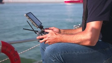 Dutch drones inspect container ships on cargo securing