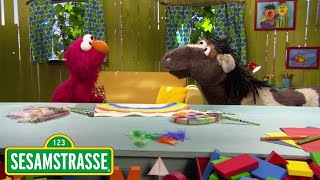 Bilder malen: Elmo und Pferd | Sesamstraße | NDR