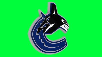 Vancouver Canucks Green Screen Logo Loop Chroma Animation