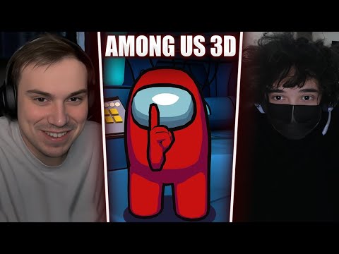 ГЛЕБ ИГРАЕТ в Among Us 3D (Ростик, Лиза, Хелин, Рома, Юра, Танкзор, Витя, Морана Батори) | Sasavot