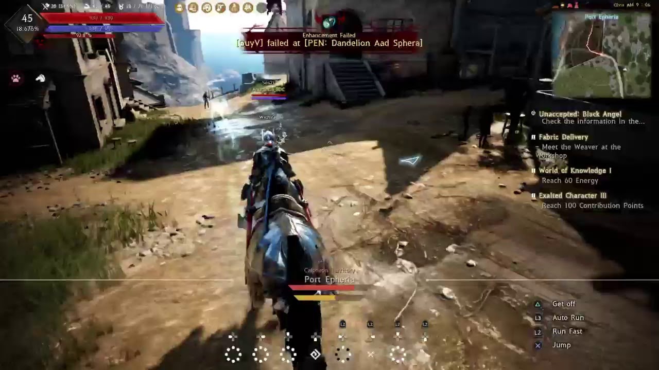 Black Desert Online PLAYSTATION 4 Gameplay YouTube