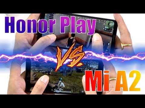 Mi A2 vs Honor Play Gaming | Giveaway Winner Announced! | PUBG Test!