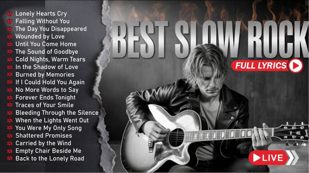 Emotional Rock Ballad That Breaks Your Heart | Relaxing Playlist | Whispers In My Dreams